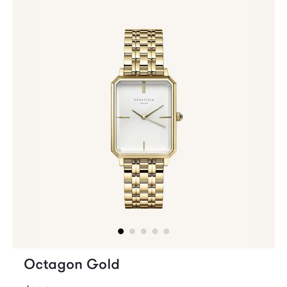 Rosefield Gold Watch